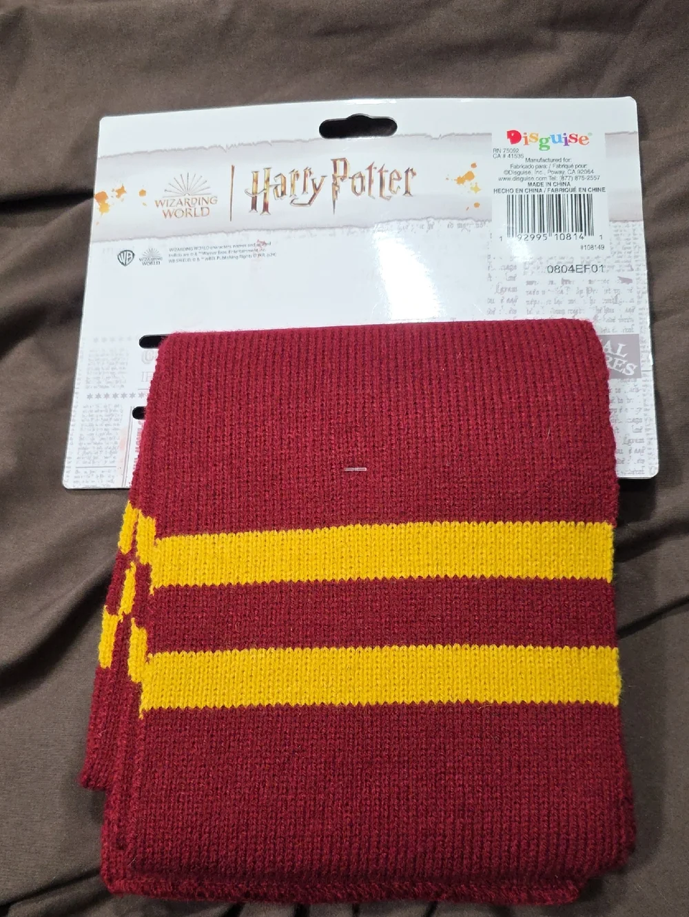 Warner Bros. Gryffindor Kids Scarf - Red & Yellow